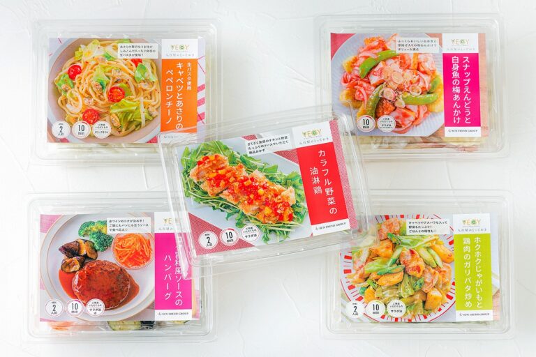 【サン・フレッシュグループ】「八百屋のとっておき」VEGYミールキット 新商品レシピ開発・撮影イメージ