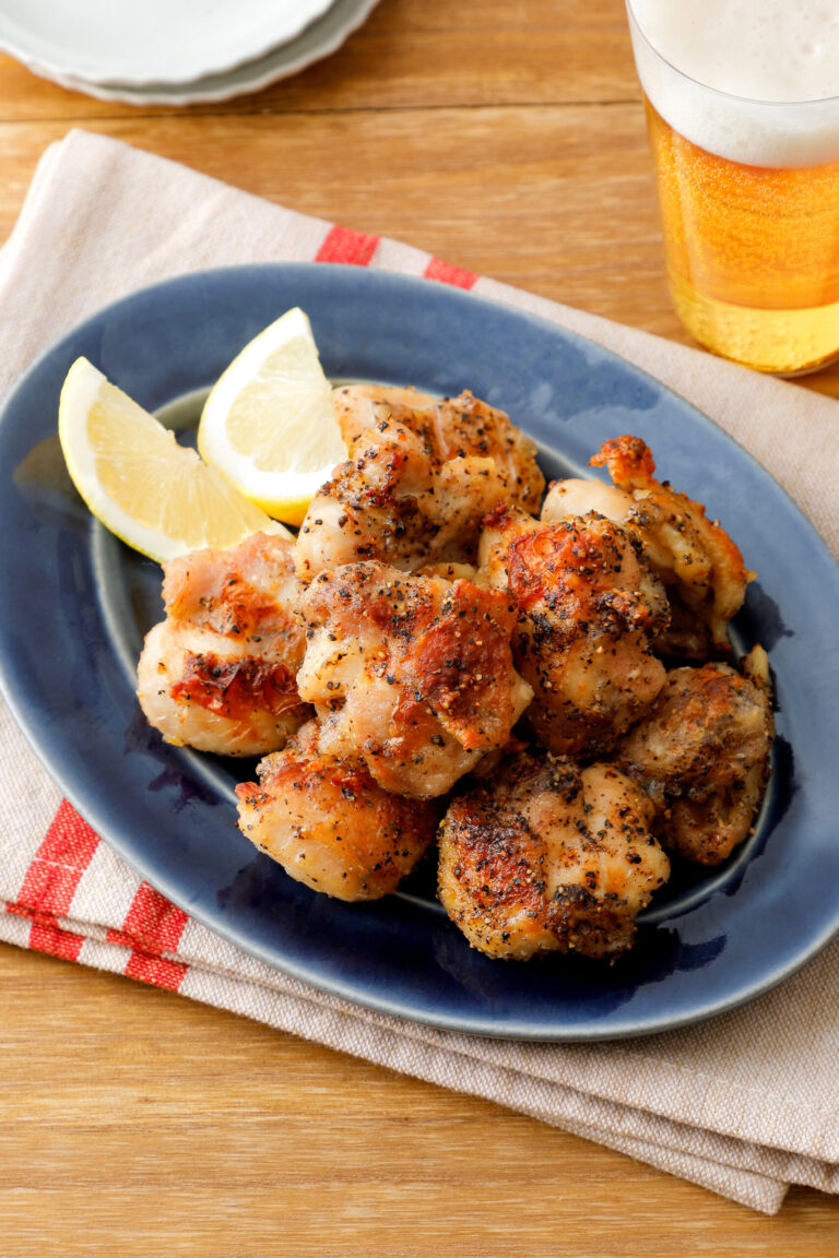 黒こしょうたっぷり！揚げないから揚げ_4