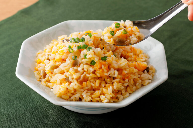 包丁・まな板・フライパンなし! ザーサイと卵のチャーハン_2