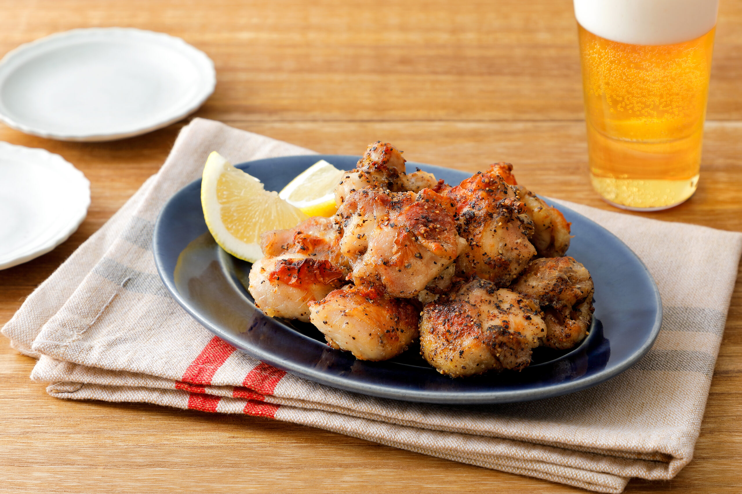 黒こしょうたっぷり！揚げないから揚げ